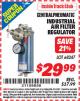 Harbor Freight ITC Coupon INDUSTRIAL AIR FILTER REGULATOR Lot No. 68247 Expired: 5/31/15 - $29.99