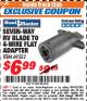 Harbor Freight ITC Coupon SEVEN-WAY RV BLADE TO 4-WIRE FLAT ADAPTER Lot No. 69552 Expired: 10/31/17 - $6.99