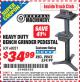 Harbor Freight ITC Coupon HEAVY DUTY BENCH GRINDER PEDESTAL Lot No. 5799/68321 Expired: 5/31/15 - $34.99