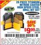 Harbor Freight Coupon 29 PIECE TITANIUM NITRIDE COATED HIGH SPEED STEEL DRILL BIT SET Lot No. 5889/61637/62281 Expired: 7/15/15 - $9.99