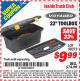 Harbor Freight ITC Coupon 22" TOOLBOX Lot No. 98273 Expired: 5/31/15 - $9.99