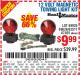 Harbor Freight Coupon 12 VOLT MAGNETIC TOWING LIGHT KIT Lot No. 62517/62753/67455/69626/69925/63100 Expired: 10/17/15 - $9.99