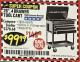 Harbor Freight Coupon 26/30", 4 DRAWER TOOL CART Lot No. 95659/61634/61952 Expired: 10/31/17 - $99.99