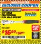 Harbor Freight ITC Coupon 3/8" DRIVE PROFESSIONAL FLEX-HEAD RATCHET Lot No. 62321 Expired: 4/30/18 - $16.99
