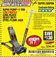 Harbor Freight Coupon RAPID PUMP 2 TON LOW PROFILE LONG REACH STEEL FLOOR JACK Lot No. 60678/62310/68050 Expired: 11/21/17 - $119.99