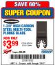 Harbor Freight Coupon 1-3/8" HIGH CARBON STEEL MULTI-TOOL PLUNGE BLADE Lot No. 61816/68904 Expired: 7/3/17 - $3.99