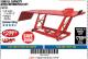 Harbor Freight Coupon 1000 LB. CAPACITY MOTORCYCLE LIFT Lot No. 69904/68892 Expired: 1/7/18 - $299.99