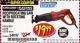 Harbor Freight Coupon RECIPROCATING SAW WITH ROTATING HANDLE Lot No. 65570/61884/62370 Expired: 5/31/17 - $19.99