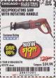 Harbor Freight Coupon RECIPROCATING SAW WITH ROTATING HANDLE Lot No. 65570/61884/62370 Expired: 1/24/18 - $19.99