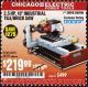 Harbor Freight Coupon 2.5 HP, 10" TILE/BRICK SAW Lot No. 69275/62391/95385 Expired: 2/28/17 - $219.99