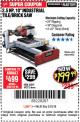 Harbor Freight Coupon 2.5 HP, 10" TILE/BRICK SAW Lot No. 69275/62391/95385 Expired: 3/18/18 - $199.99