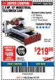 Harbor Freight Coupon 2.5 HP, 10" TILE/BRICK SAW Lot No. 69275/62391/95385 Expired: 4/1/18 - $219.99