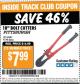 Harbor Freight ITC Coupon 18" BOLT CUTTERS Lot No. 41148/60683 Expired: 6/30/15 - $7.99