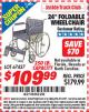 Harbor Freight ITC Coupon 24" FOLDABLE WHEELCHAIR Lot No. 67437 Expired: 7/31/15 - $109.99