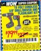 Harbor Freight Coupon 18 VOLT CORDLESS 3/8" DRILL/DRIVER AND FLASHLIGHT KIT Lot No. 68287/69652/62869/62872 Expired: 6/22/15 - $19.99