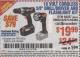 Harbor Freight Coupon 18 VOLT CORDLESS 3/8" DRILL/DRIVER AND FLASHLIGHT KIT Lot No. 68287/69652/62869/62872 Expired: 4/11/17 - $19.99