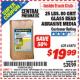 Harbor Freight ITC Coupon 25 LB. GLASS BEAD 80 GRIT ABRASIVE MEDIA Lot No. 61875 Expired: 4/30/16 - $19.99
