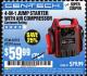Harbor Freight Coupon 4-IN-1 JUMP STARTER WITH AIR COMPRESSOR Lot No. 60666/69401/62374/62453 Expired: 2/28/17 - $59.99