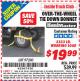 Harbor Freight ITC Coupon OVER-THE-WHEEL TIE DOWN BONNET Lot No. 62807 Expired: 7/31/15 - $19.99