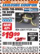 Harbor Freight ITC Coupon OVER-THE-WHEEL TIE DOWN BONNET Lot No. 62807 Expired: 12/31/17 - $19.99