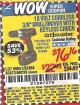 Harbor Freight Coupon 18 VOLT CORDLESS 3/8" DRILL/DRIVER WITH KEYLESS CHUCK Lot No. 68239/69651/62868/62873 Expired: 11/21/15 - $16.16