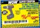 Harbor Freight Coupon 18 VOLT CORDLESS 3/8" DRILL/DRIVER WITH KEYLESS CHUCK Lot No. 68239/69651/62868/62873 Expired: 4/8/16 - $16.25