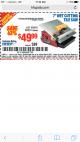 Harbor Freight Coupon 7" PORTABLE WET CUT TILE SAW Lot No. 40315/69231 Expired: 2/28/17 - $49.99