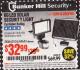 Harbor Freight Coupon 60 LED SOLAR SECURITY LIGHT Lot No. 60524/62534/56213/69643/93661 Expired: 2/28/17 - $32.99