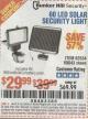 Harbor Freight Coupon 60 LED SOLAR SECURITY LIGHT Lot No. 60524/62534/56213/69643/93661 Expired: 6/26/17 - $29.99