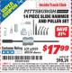 Harbor Freight ITC Coupon 14 PIECE SLIDE HAMMER AND PULLER SET Lot No. 60554/62959/63609 Expired: 11/30/15 - $17.99
