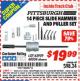 Harbor Freight ITC Coupon 14 PIECE SLIDE HAMMER AND PULLER SET Lot No. 60554/62959/63609 Expired: 4/30/16 - $19.99