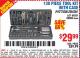 Harbor Freight Coupon 130 PIECE TOOL KIT WITH CASE Lot No. 64263/68998/63091/63248/64080 Expired: 11/14/15 - $29.99
