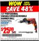 Harbor Freight Coupon 1/2" PROFESSIONAL VARIABLE SPEED REVERSIBLE HAMMER DRILL Lot No. 68169/67616/60495/62383 Expired: 9/27/15 - $25.99
