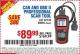 Harbor Freight Coupon CAN AND OBD II PROFESIONAL SCAN TOOL Lot No. 98614/60694/62120 Expired: 11/1/15 - $89.99