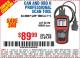 Harbor Freight Coupon CAN AND OBD II PROFESIONAL SCAN TOOL Lot No. 98614/60694/62120 Expired: 11/14/15 - $89.99
