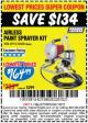 Harbor Freight Coupon AIRLESS PAINT SPRAYER KIT Lot No. 62915/60600 Expired: 1/2/17 - $164.99