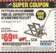 Harbor Freight Coupon 1500 LB. CAPACITY ATV/MOTORCYCLE LIFT Lot No. 2792/69995/60536/61632 Expired: 11/30/16 - $69.99