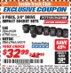 Harbor Freight ITC Coupon 8 PIECE 3/4" DRIVE IMPACT SOCKET SETS Lot No. 69509/67960/67965/69519 Expired: 3/31/18 - $32.99