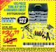 Harbor Freight Coupon 105 PIECE TOOL KIT WITH 4-DRAWER CHEST Lot No. 4030/69323/69380/61591 Expired: 4/18/15 - $36.99