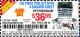 Harbor Freight Coupon 105 PIECE TOOL KIT WITH 4-DRAWER CHEST Lot No. 4030/69323/69380/61591 Expired: 5/16/15 - $36.99