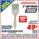 Harbor Freight ITC Coupon 2" CHIP BRUSH Lot No. 61497/39628 Expired: 4/30/16 - $0.49