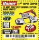 Harbor Freight Coupon BAUER 10 AMP DEEP CUT VARIABLE SPEED BAND SAW KIT Lot No. 63763/64194/63444 Expired: 5/1/18 - $99.99