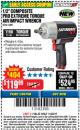 Harbor Freight Coupon EARTHQUAKE XT 1/2" COMPOSITE XTREME TORQUE AIR IMPACT WRENCH Lot No. 62891 Expired: 11/22/17 - $119.99