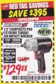 Harbor Freight Coupon EARTHQUAKE XT 1/2" COMPOSITE XTREME TORQUE AIR IMPACT WRENCH Lot No. 62891 Expired: 1/31/18 - $129.88