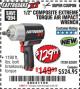 Harbor Freight Coupon EARTHQUAKE XT 1/2" COMPOSITE XTREME TORQUE AIR IMPACT WRENCH Lot No. 62891 Expired: 2/23/18 - $129.99