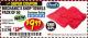Harbor Freight Coupon MECHANICS CHOICE SHOP TOWELS PACK OF 50 Lot No. 63365/63360 Expired: 5/31/17 - $9.99
