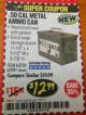 Harbor Freight Coupon .50 CAL METAL AMMO CAN Lot No. 63750/56810/63181 Expired: 10/31/17 - $12.99