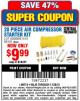 Harbor Freight Coupon 20 PIECE AIR COMPRESSOR STARTER KIT Lot No. 62688/57051/64599 Expired: 11/30/15 - $9.99