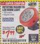 Harbor Freight Coupon ROTATING MAGNETIC LED WORK LIGHT Lot No. 63422/62955/64066/63766 Expired: 1/31/18 - $7.99