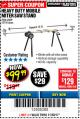 Harbor Freight Coupon CHICAGO ELECTRIC HEAVY DUTY MOBILE MITER SAW STAND Lot No. 63409/62750 Expired: 11/30/17 - $99.99